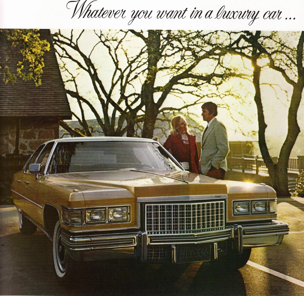 1976 Cadillac Full-Line Prestige Brochure Page 11